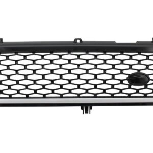 Central Grille suitable for Land Range Rover Vogue III L322 (2002-2005) Piano Black & Silver Autobiography Supercharged Edition