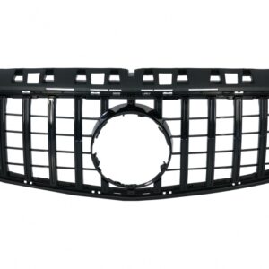 Central Grille suitable for Mercedes A-Class W176 (2012-08.2015) A45 GT-R Panamericana Design All Black