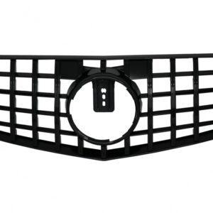 Central Grille suitable for Mercedes E-Class W212 S212 (2009-2013) GT-R Panamericana Design Black