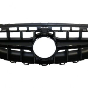 Central Grille suitable for Mercedes E-Class W213 S213 C238 A238 (2016-2019) Black E63 Design