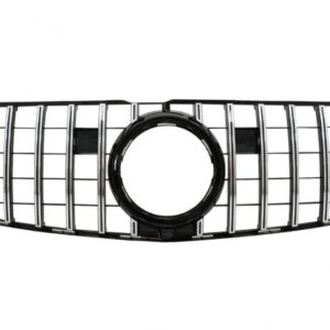 Central Grille Suitable for Mercedes GLS X166 Facelift (2016-2018) GTR Design