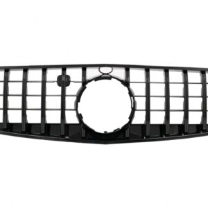 Central Grille suitable for Mercedes S-Class C217 Coupe Facelift (2018-up) A217 Cabrio Facelift (2018-up) GT-R Panamericana Design Black