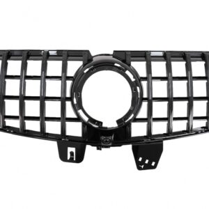 Central Grille suitable for Mercedes V-Class W447 Facelift (2020-Up) GT R Panamericana Design Black