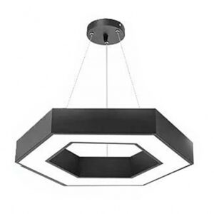 Chandelier Hollow Hexagon HoneyComb Ceiling Light System 6500K Diameter 60cm