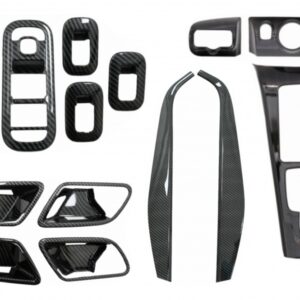 Complet Kit Interior Frames Decorative suitable for Mercedes A W177 V177 (2018-up) Carbon Film