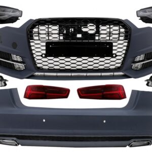 Complete Body Kit suitable for Audi A6 C7 4G Sedan (2011-2017) Conversion to 2018 Design
