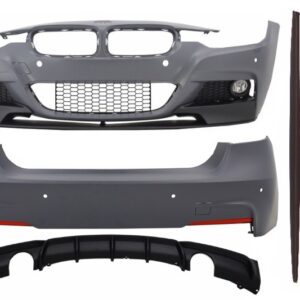Complete Body Kit suitable for BMW 3 Series F30 (2011-2014) & F30 LCI Facelift (2015-up) M-Performance Design Double Outlet Single Exhaust