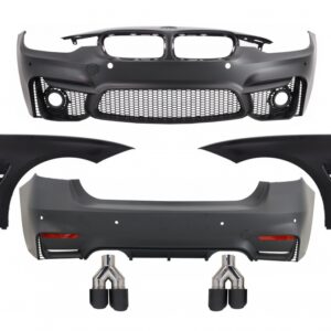 Complete Body Kit suitable for BMW 3 Series F30 (2011-2019) EVO II M3 CS Design with Front Fenders