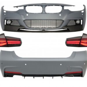 Complete Body Kit suitable for BMW 3 Series F30 (2011-2019) with LED Taillights Dynamic Sequential Turning Light M-Performance Design