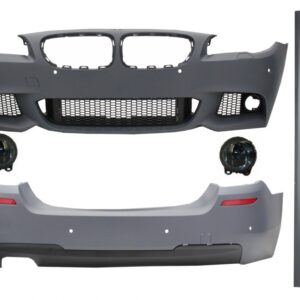 Complete Body Kit suitable for BMW F10 5 Series (2011-2014) M-Technik Design With Fog Light Projectors Smoke