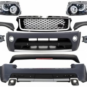 Complete Body Kit suitable for Land Range Rover Sport L320 Facelift (2009-2013) Autobiography Design Glohh LED Taillights GL-3 Dynamic