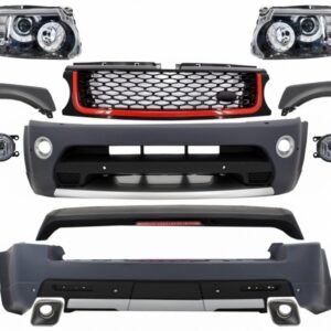 Complete Body Kit suitable for Land Range Rover Sport L320 Facelift (2009-2013) Autobiography Design Glohh LED Taillights GL-3 Dynamic