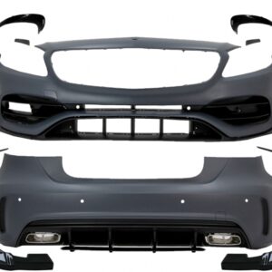 Complete Body Kit suitable for Mercedes A-Class W176 (2012-2018) Facelift Aero A45 Design