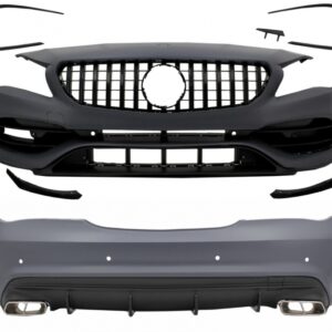 Complete Body Kit suitable for Mercedes CLA C117 W117 (2013-2018) Facelift CLA45 Design Front Grille