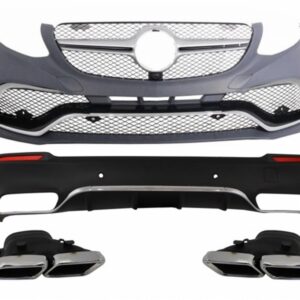 Complete Body Kit suitable for Mercedes GLC SUV X253 (2015-07.2019) GLC63 Design with Running Boards