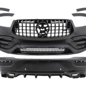 Complete Body Kit suitable for Mercedes GLE SUV Coupe C167 Sport Line (2020-06.2023) GLE 63S Design Black