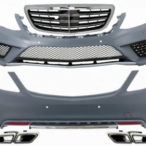 Complete Body Kit suitable for Mercedes S-Class W222 (2013-06.2017) S63 Design LWB