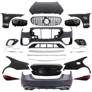 Complete Body Kit suitable for Mercedes S-Class W221 (2005-2013) Conversion to W223 S63 Design