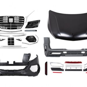 Complete Body Kit suitable for Mercedes Vito (2016-2023) Conversion to 2024 V Design