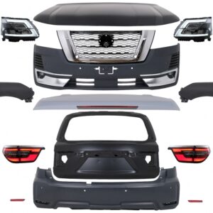 Complete Body Kit suitable for Nissan Patrol Y62 (2015-2019) Conversion to 2020 Design
