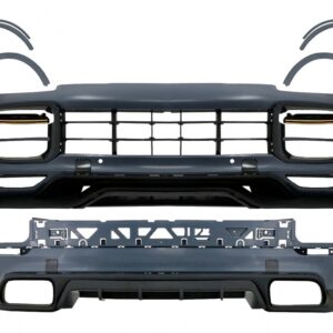 Complete Body Kit suitable for Porsche Cayenne 9Y0 (2018-Up) Conversion to Turbo & Aero Look