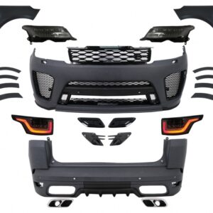 Complete Body Kit suitable for Range Rover Sport L494 (2013-2017) Conversion to 2019 SVR Design