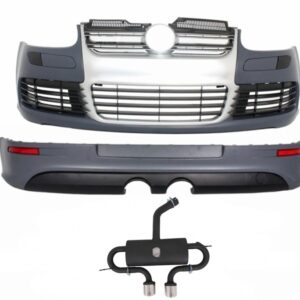 Complete Body Kit suitable for VW Golf 5 (2003-2007) R32 Design with Exhaust System