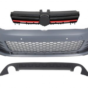 Complete Body Kit suitable for VW Golf 7 VII (2013-2016) GTI Design With Front Grille
