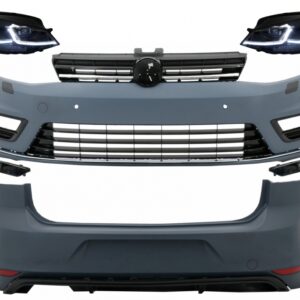 Complete Body Kit suitable for VW Golf 7 VII (2012-2017) With LED Headlights Sequential Dynamic Turning Lights R-line Look