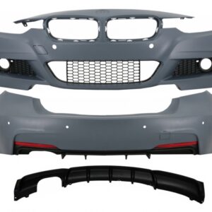 Complete Body Kit with Diffuser Left Outlet suitable for BMW 3 Series F30 (2011-2019) M-Performance Design