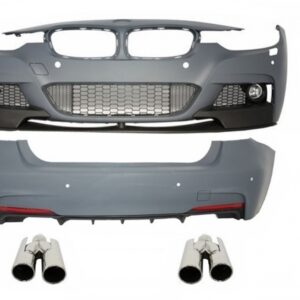 Complete Body Kit with Exhaust Muffler Tips suitable for BMW F30 (2011-up) M-Performance Design