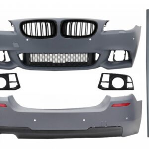 Complete Body Kit with Kidney Grilles suitable for BMW F10 5 Series (2014-2017) Facelift LCI M-Technik Design