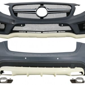 Complete Body Kit with Running Boards Side Steps suitable for Mercedes GLA X156 (2014-2016)