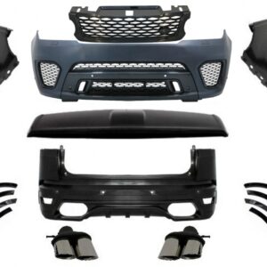 Complete Body Kit  suitable for Range Rover Sport L494 (2013-2017) SVR Design with Side Skirts and Roof Spoiler
