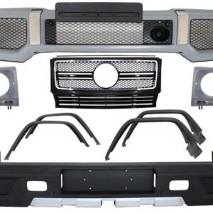 Complete Conversion Retrofit Body Kit suitable for Mercedes G-Class W463 (1989-2018) G63 G65 Design