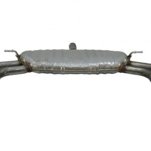 Complete Exhaust System suitable for Audi A3 8V Sedan Cabrio (2012-2019) RS3 Design Piano Black Tips