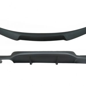Conversion Package to M Design Air Diffuser With Trunk Spoiler suitable for BMW 4 Series Coupe F32 (2013-up) Matte Black