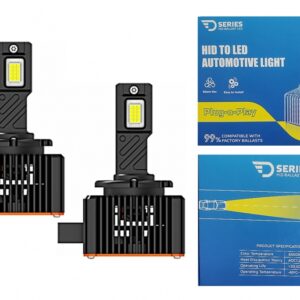 D1R LED Car Headlight Bulbs D Series 6000K High Power Conversion Xenon to LED