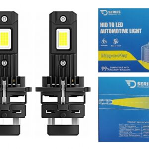 D2R LED Car Headlight Bulbs D Series 6000K High Power Conversion Xenon to LED