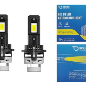 D4R LED Car Headlight Bulbs D Series 6000K High Power Conversion Xenon to LED