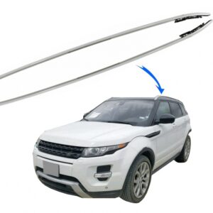 Decorative Roof Rails suitable for Land Range Rover Evoque L538 (2011-2018) Glossy Aluminium Panoramic Roof