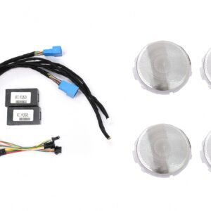 Door Middle Speaker Cover 64 colors LED suitable for Mercedes E-Class W213 S213 (2016-2019)