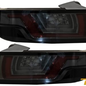 Dynamic Sequential Turning Light Full LED Taillights suitable for Range ROVER Evoque L538 (2011-2014) Light Bar Smoke Black