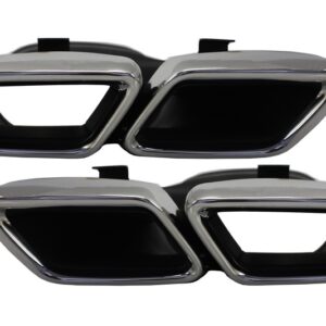 Exhaust Muffler Tips for Mercedes C-Class W205 S205 C205 A205 GLE C292 E-Class W213 S-Class W222 GLE W166 GLC W253 X253 C253 C217 (2014-up)