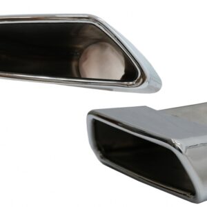 Exhaust Muffler Tips suitable for BMW 5 Series G30 G31 (2017-up) F10 F11 (2010-2014) F10 F11 LCI (2015-2017) 6 Series G32 (2017-up) M-Tech Sport Design Chrome