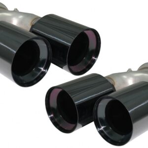 Exhaust Muffler Tips suitable for BMW 5 Series G30 G31 G38 (2016-2020) 6 Series G32 (2016-2020) Black