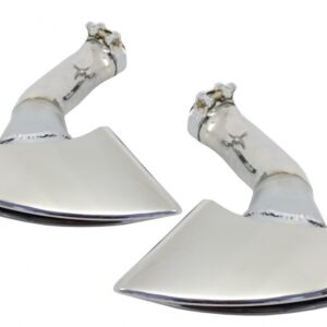 Exhaust Muffler Tips suitable for BMW X6 E71 (2008-2014) V8 Design