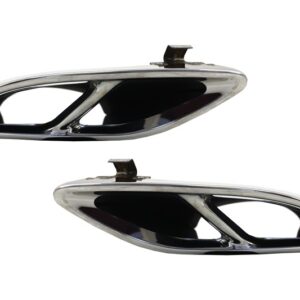 Exhaust Muffler Tips suitable for Mercedes GLC 45 X253 C253 GLE SUV W166 Coupe C292 450 C-Class W205 C43 Sport Design