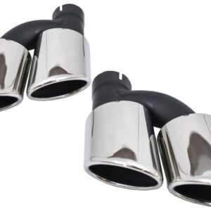 Exhaust Muffler Tips Tail Pipes suitable for Audi A3 A4 A5 A6 A7 A8 to S3 S4 S5 S6 S7 S8 SQ3 S-Design