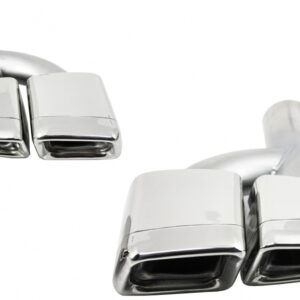 Exhaust Muffler Tips Tail Pipes suitable for Mercedes S63 E63 W221 W164 W166 W212 W218 S-class E-class CLS ML
